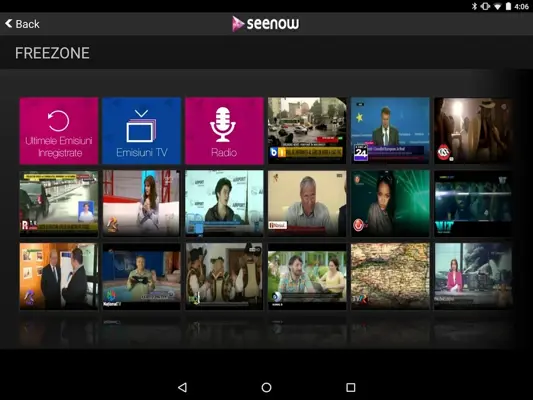 Seenow HD android App screenshot 2